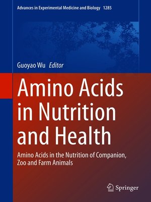 cover image of Amino Acids in Nutrition and Health